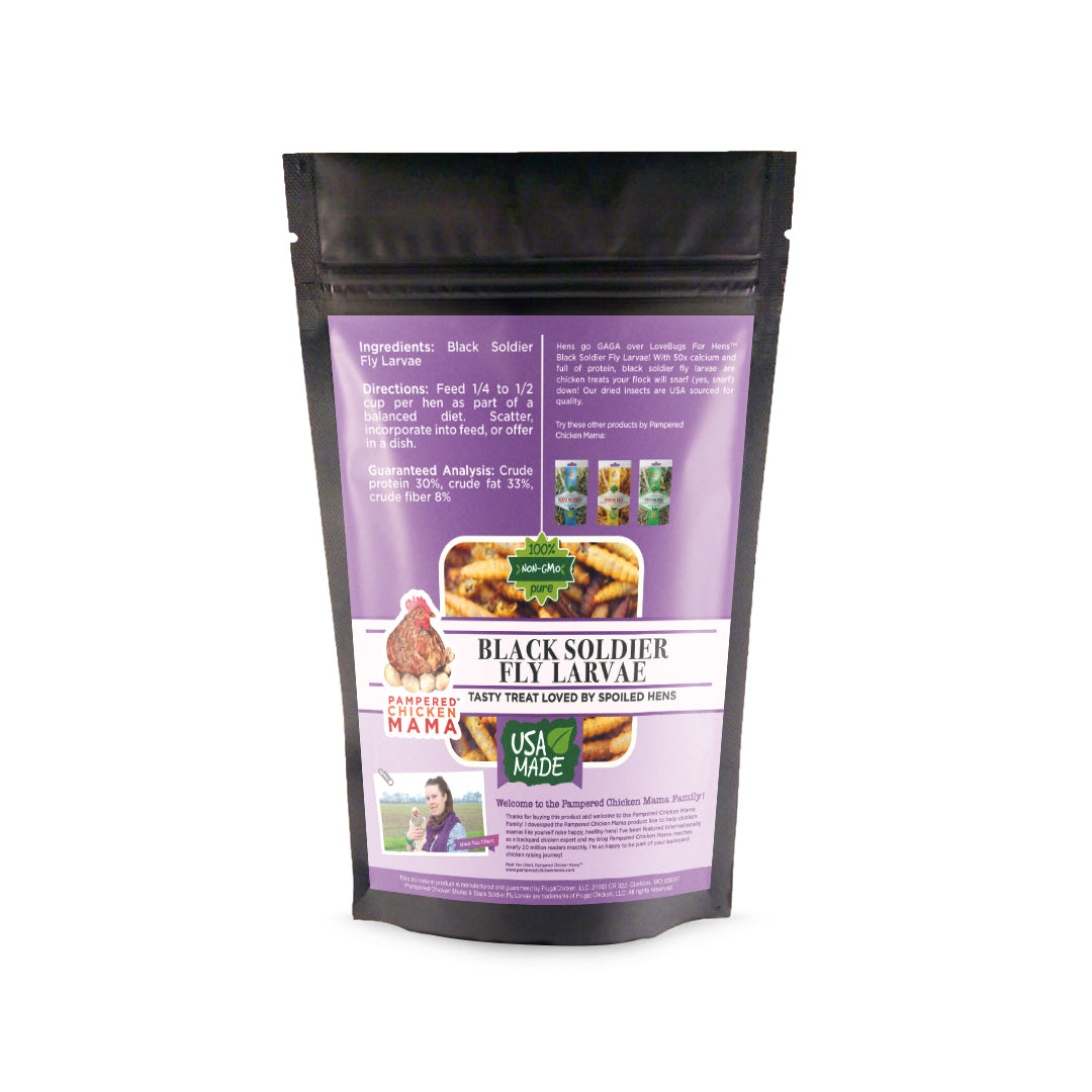 black soldier fly larvae bag