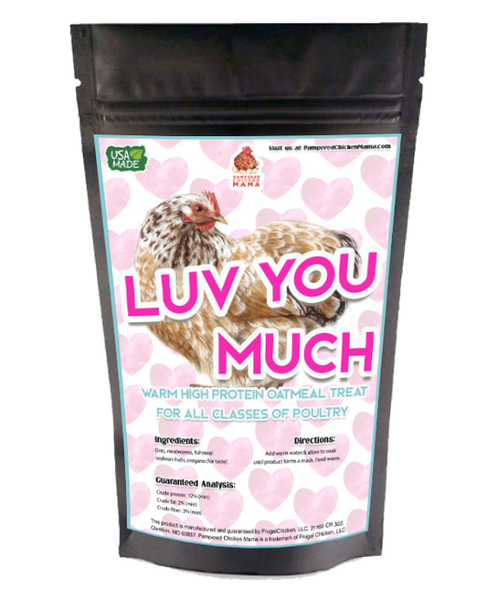 Luv U Much Mealworm & BloomGrubs Treat: Just Mix With Water For A Fun Treat!