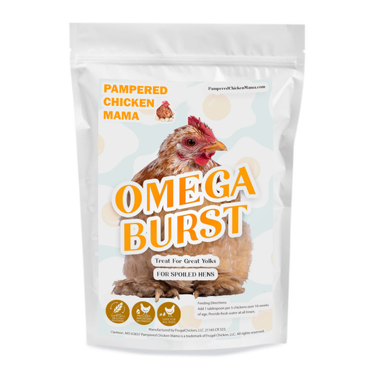Omega Burst: Omega Rich Treat For Great Eggs & Feathers!