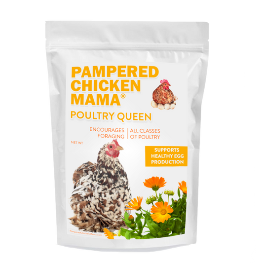 Poultry Queen Mealworm, Non-GMO Corn, Non-GMO Flax, & Herb Treat For Pet Chickens