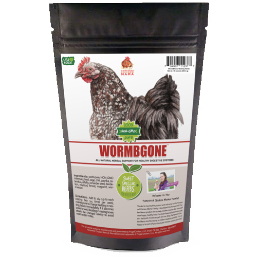 WormBGone Nesting Herbs For Pet Chickens With Roses, Chilis, Calendula, Dandelion For Healthier Coops