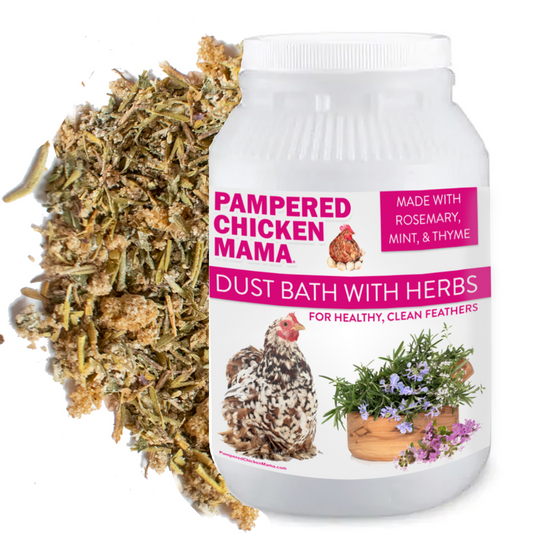 Bathing Dust With Herbs To Prevent & Repel Mites